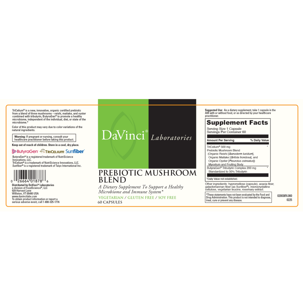 Product image for Prebiotic Mushroom Blend.