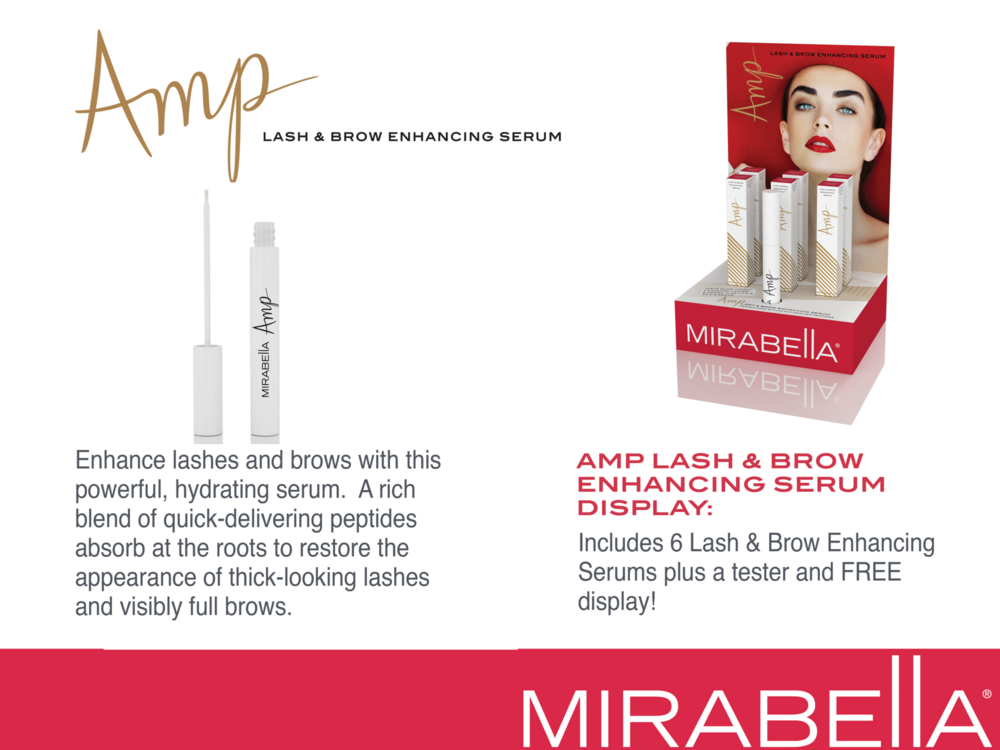 Product image for AMP 2.0 Lash &amp; Brow Growth Serum.