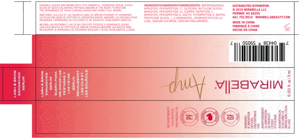 Product image for AMP 2.0 Lash &amp; Brow Growth Serum.