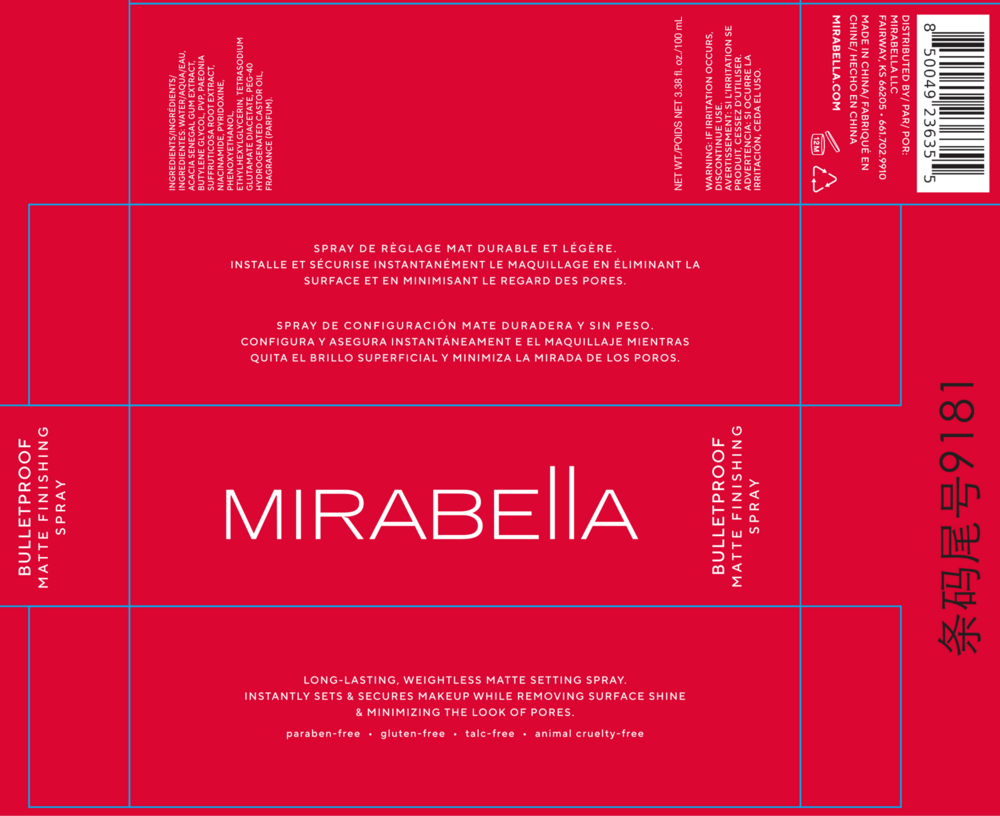 Product image for Bullet Proof Matte Setting Spray.