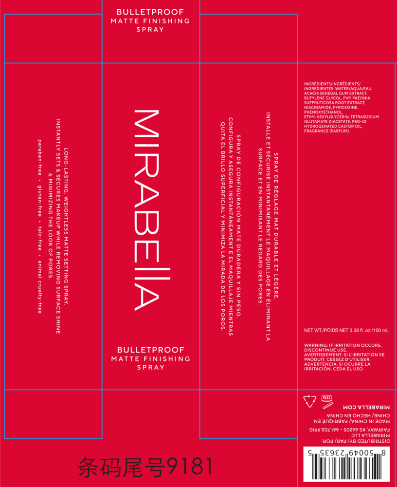 Product image for Bullet Proof Matte Setting Spray.