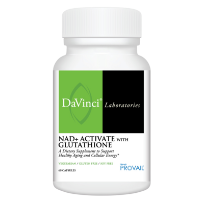 NAD+ Activate with Glutathione 60 capsules