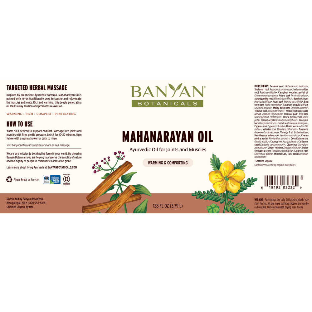 Product image for Mahanarayan Oil.
