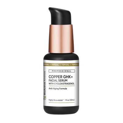 Copper GHK+ Facial Serum with Cycloastragenol