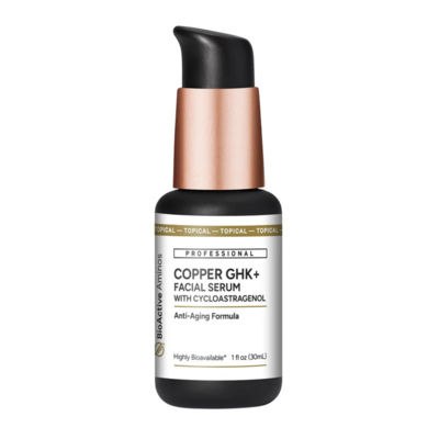 Copper GHK+ Facial Serum with Cycloastragenol