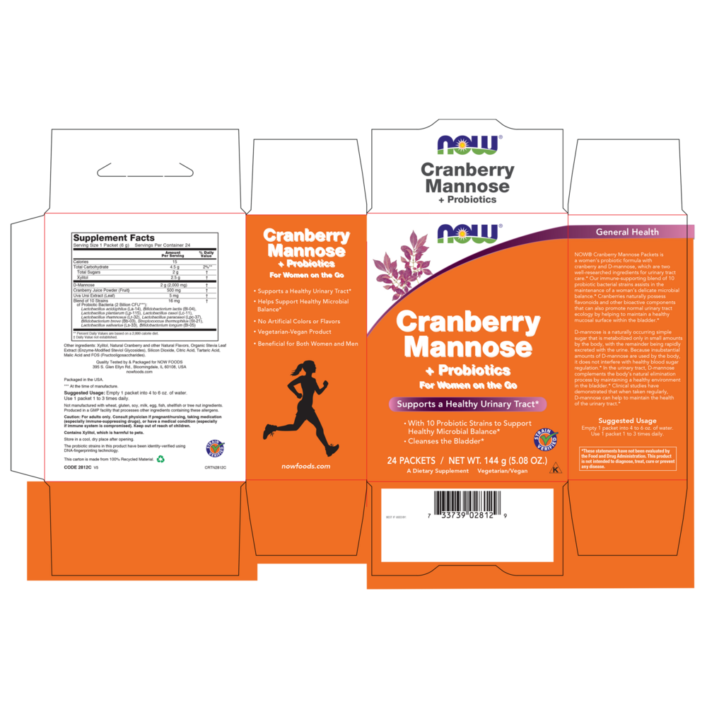 Product image for Cranberry Mannose + Probiotics.