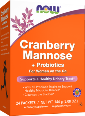 Cranberry Mannose + Probiotics (24 Pack)
