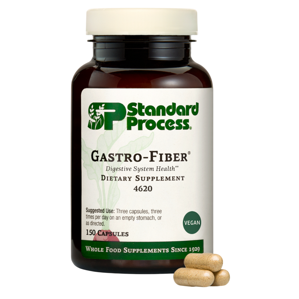 Gastro-Fiber supplement bottle
