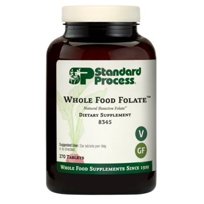 Whole Food Folate (270 tablets) Product image for Whole Food Folate (270 tablets).