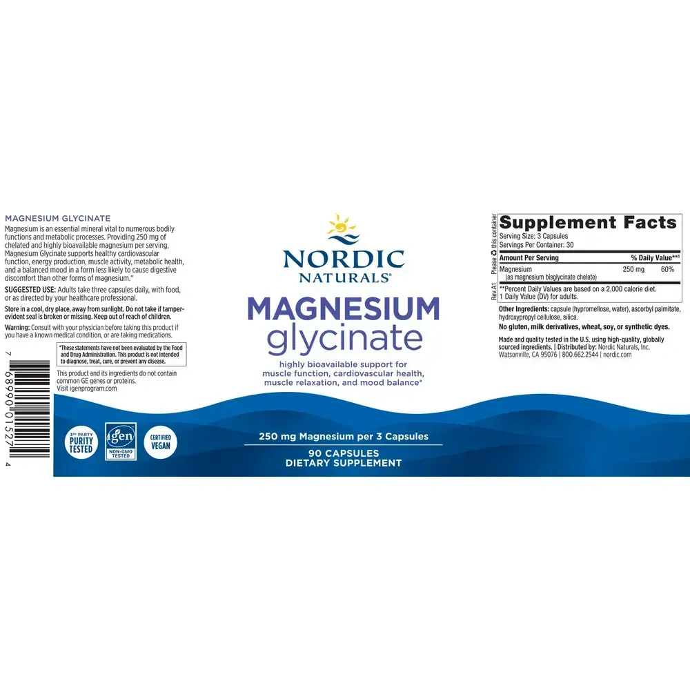 Product image for Magnesium Glycinate.