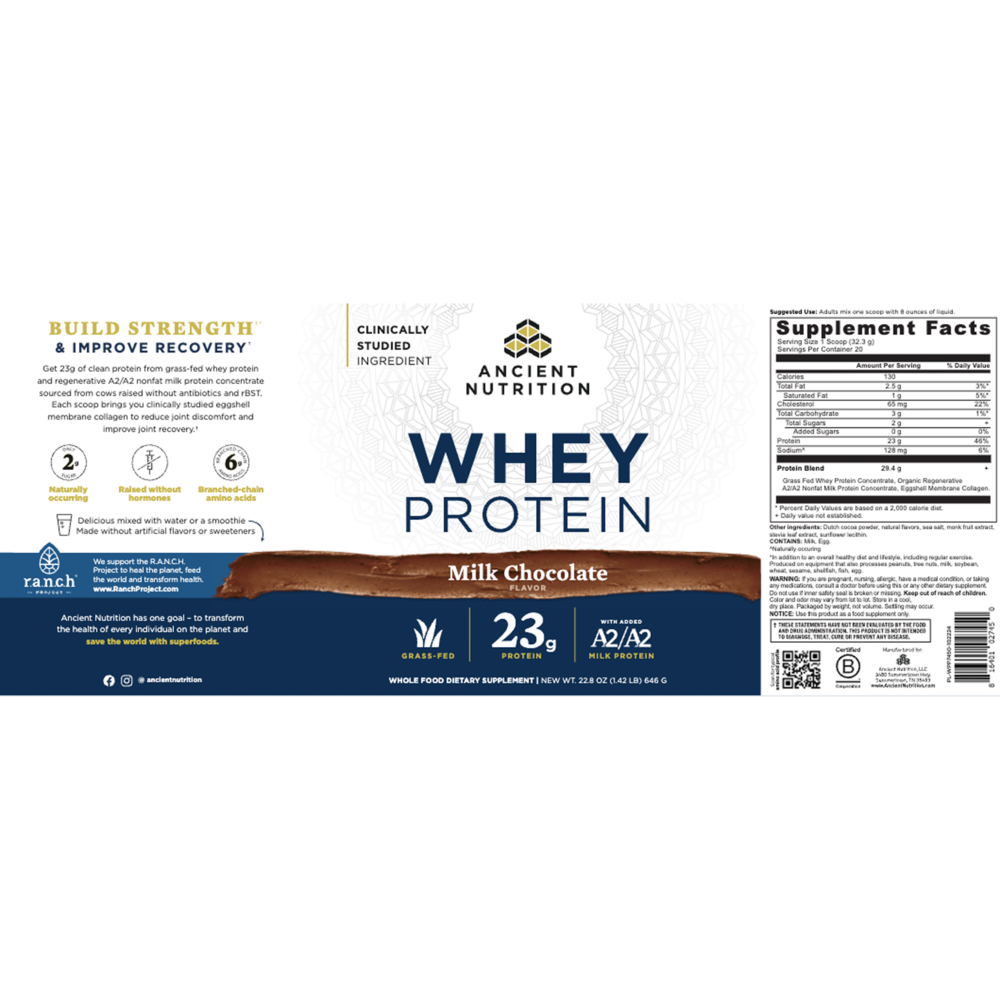 Product image for Whey Protein Powder - Milk Chocolate.