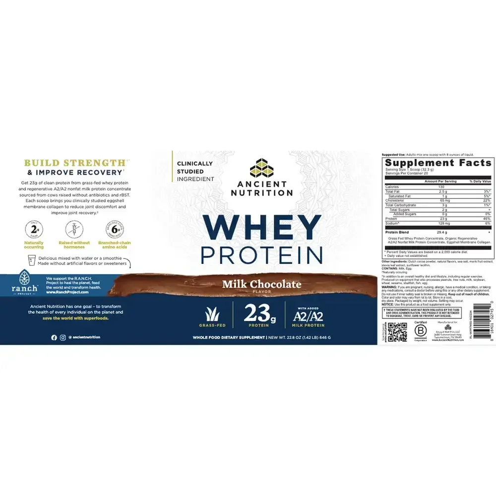 Product image for Whey Protein Powder - Milk Chocolate.