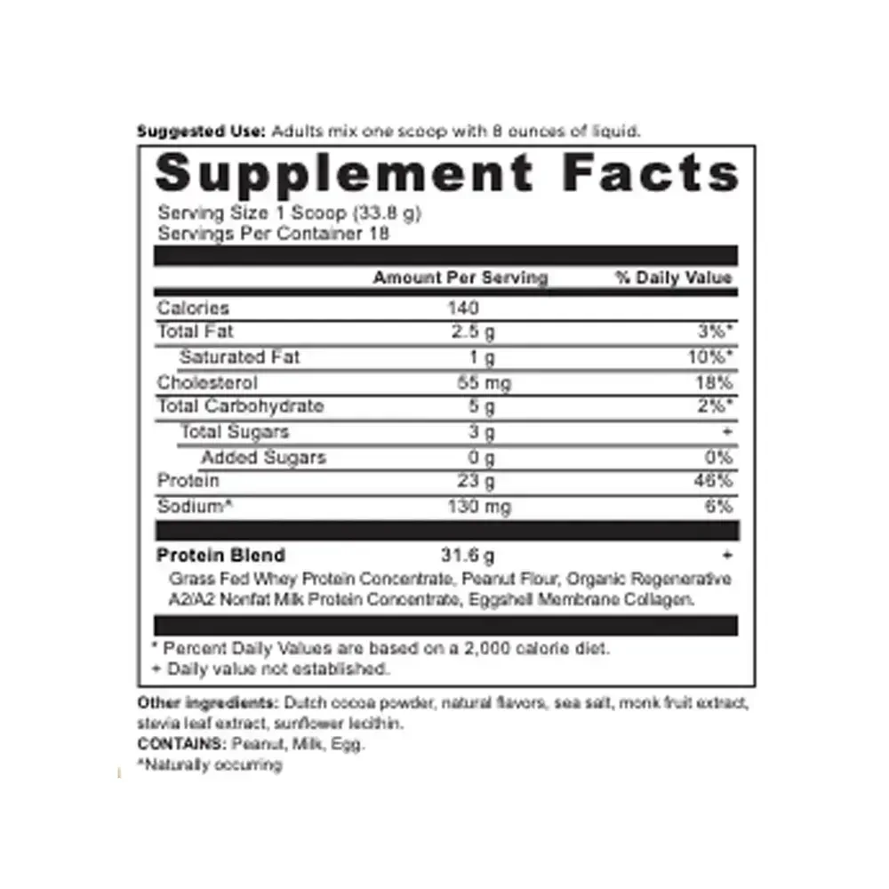 Product image for Whey Protein Powder - Chocolate Peanut Butter.