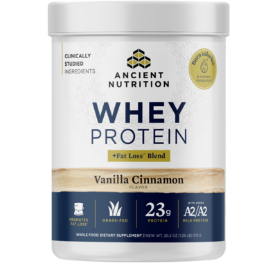 Whey Protein Powder (Fat Loss Blend) - Cinnamon Vanilla