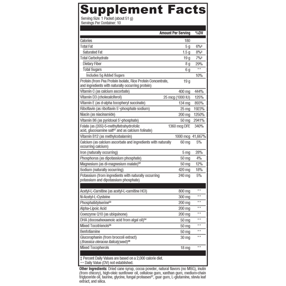 Product image for BrainSustain Chocolate.