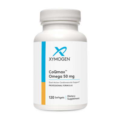 CoQmax Omega 50mg 120 Softgels