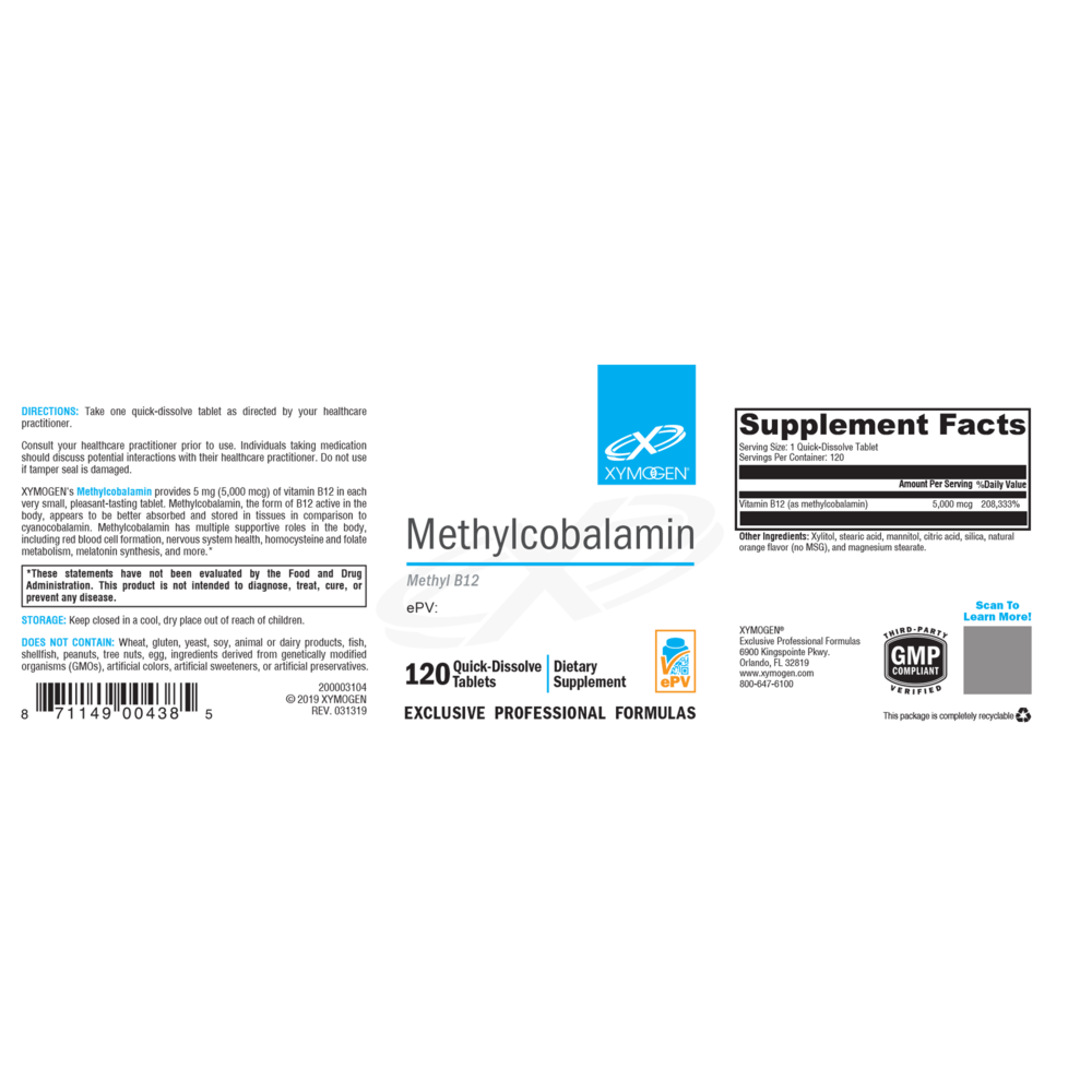 Product image for Methylcobalamin.