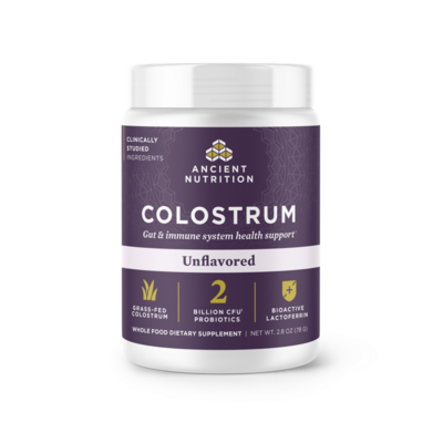 Colostrum Powder Gut & Immune System Health, Unflavored 78 Grams