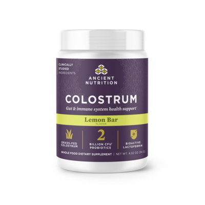 Colostrum Powder Gut & Immune System Health, Lemon Bar Flavor