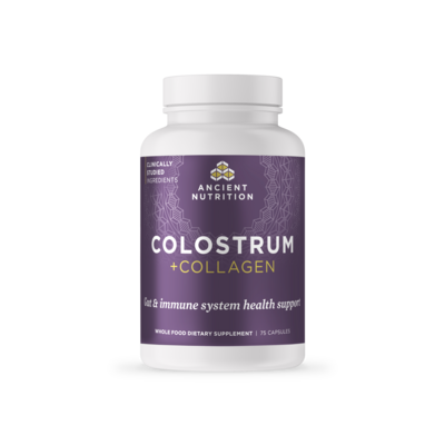 Colostrum + Collagen Capsules, Gut & Immune System Health 75 capsules