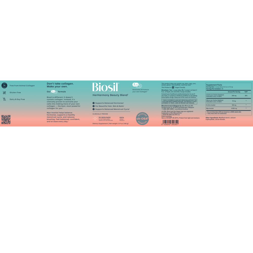 Product image for HerHarmony – Myo-Inositol &amp; ch-OSA® Blend for Cycle &amp; Skin Support.