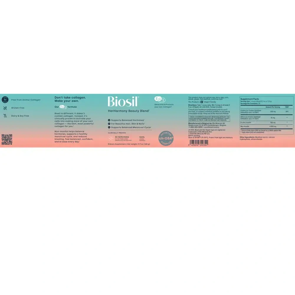 Product image for HerHarmony – Myo-Inositol &amp; ch-OSA® Blend for Cycle &amp; Skin Support.
