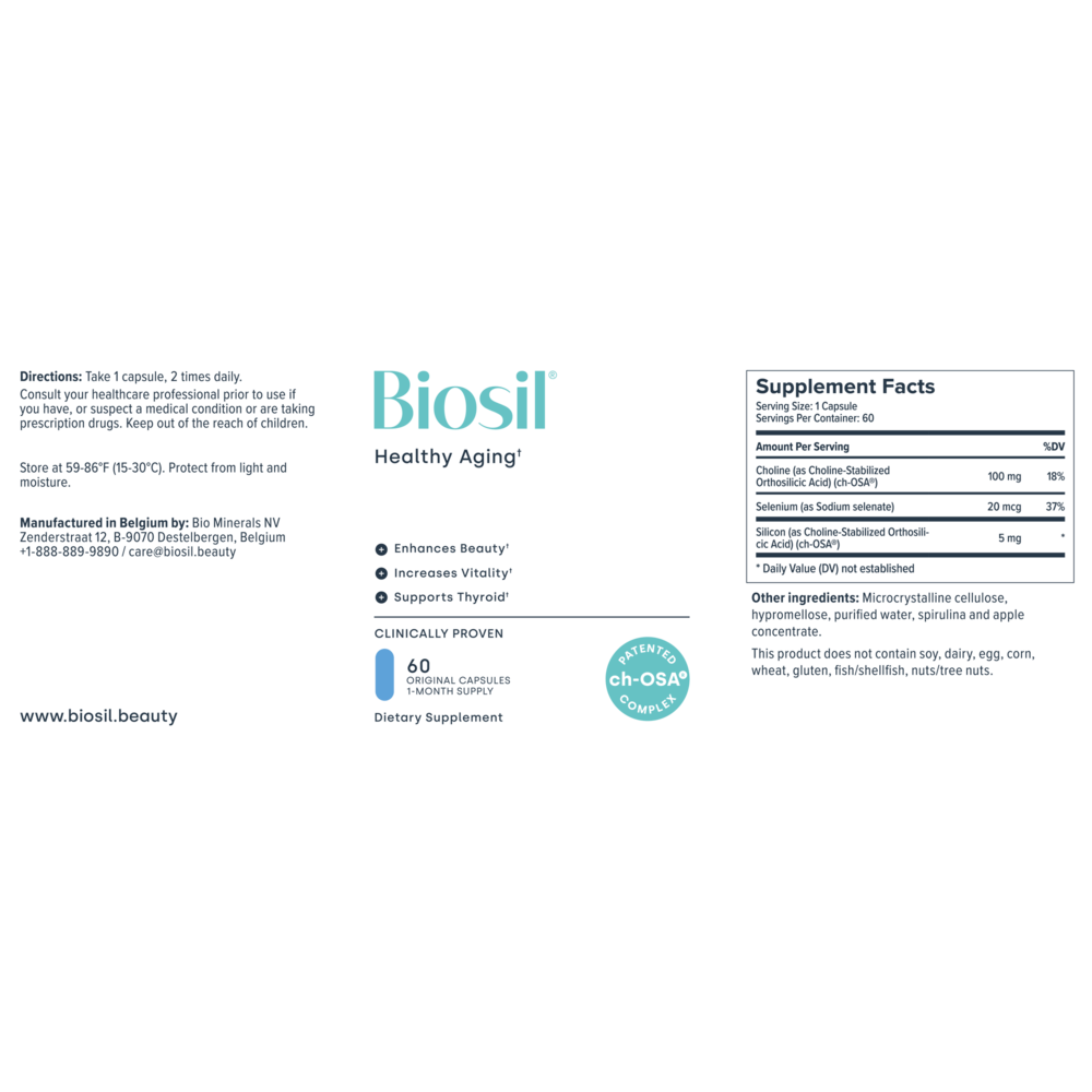 Product image for Healthy Aging – ch-OSA® &amp; Selenium for Skin, Hair &amp; Joint Support.