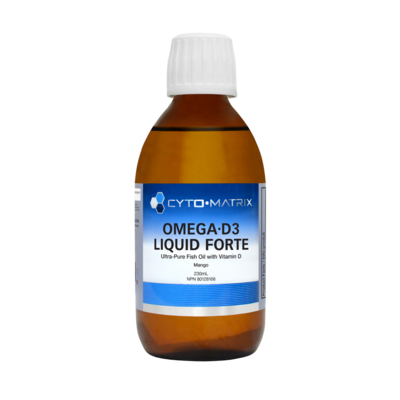 Omega-D3 Liquid Forte - Mango