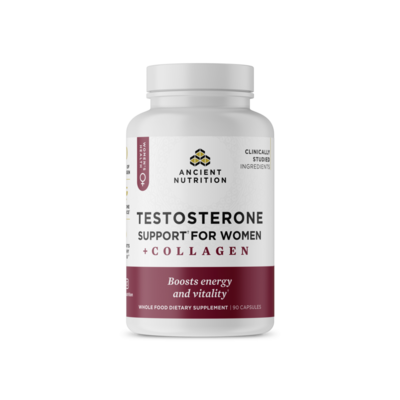 Testosterone Support for Women + Collagen 90 capsules