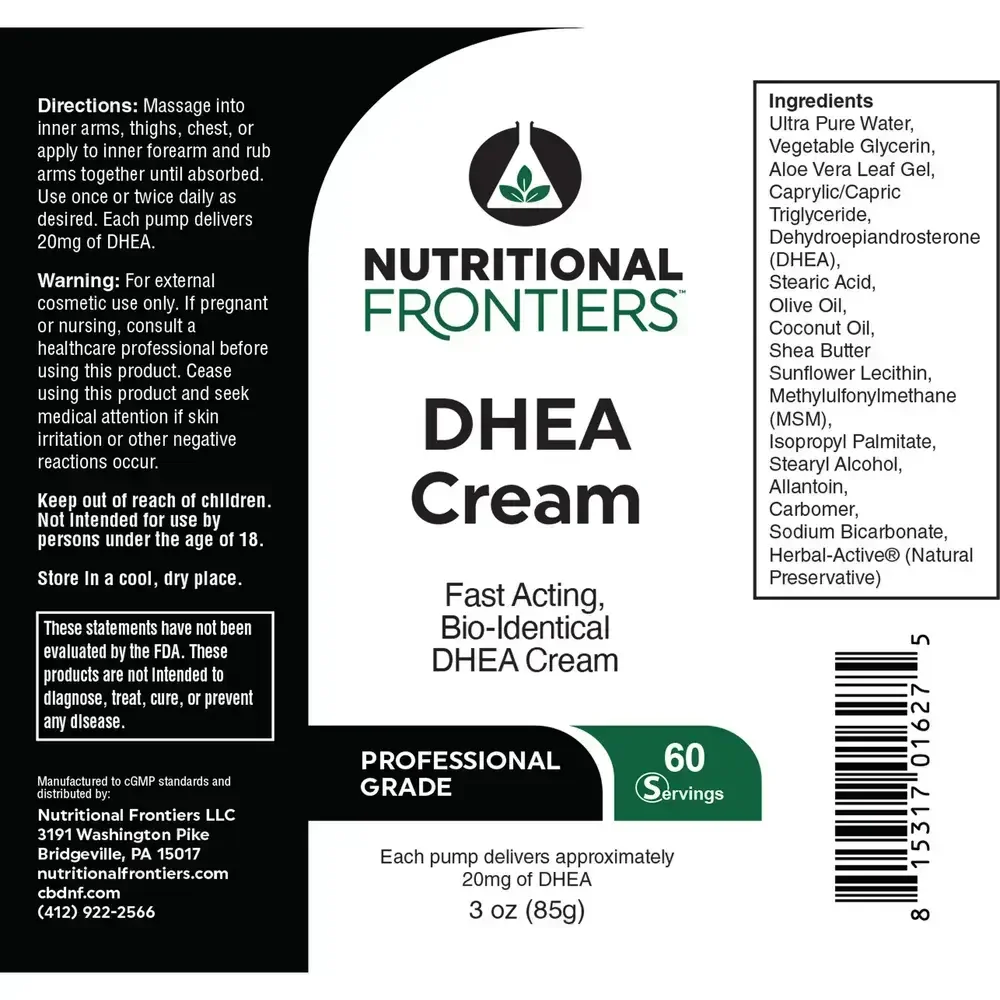 Product image for DHEA Cream.