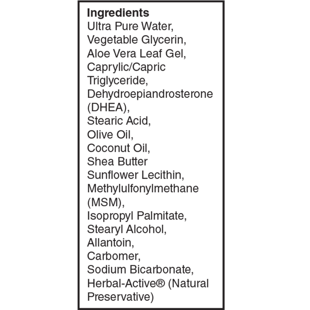 Product image for DHEA Cream.