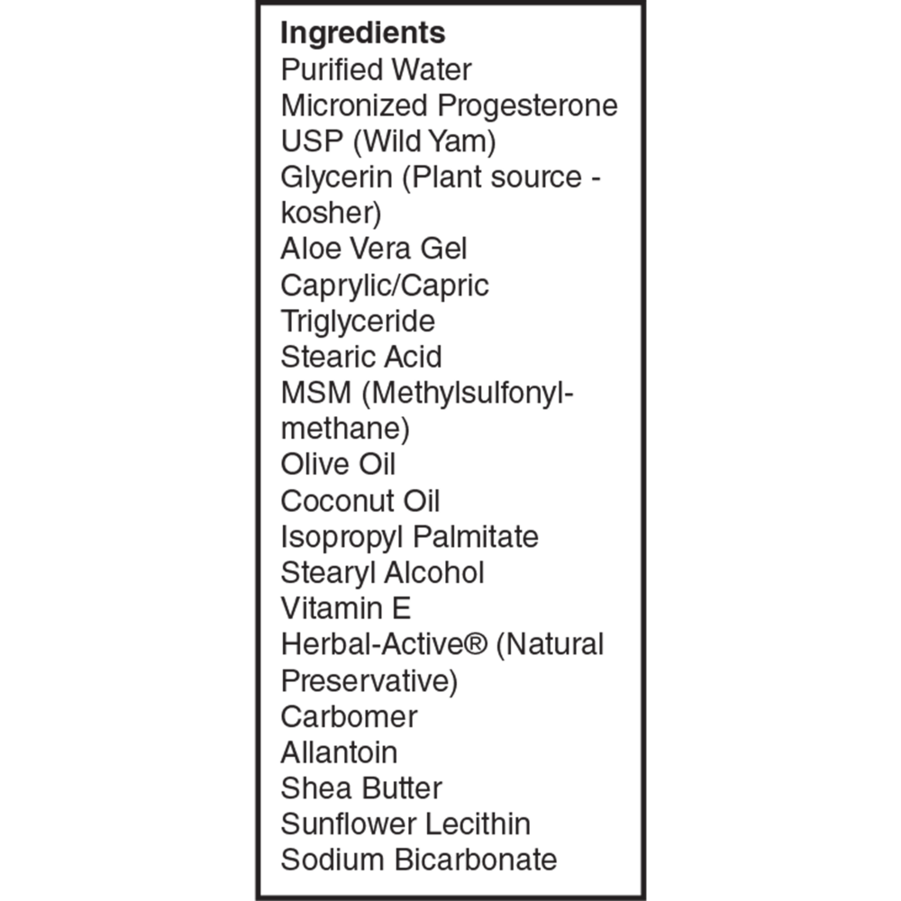Product image for Progesterone 50 Cream.