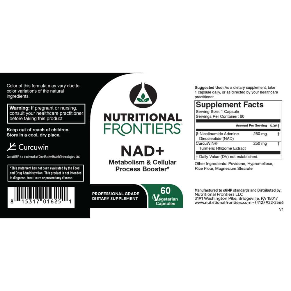 Product image for NAD+ (California Only).
