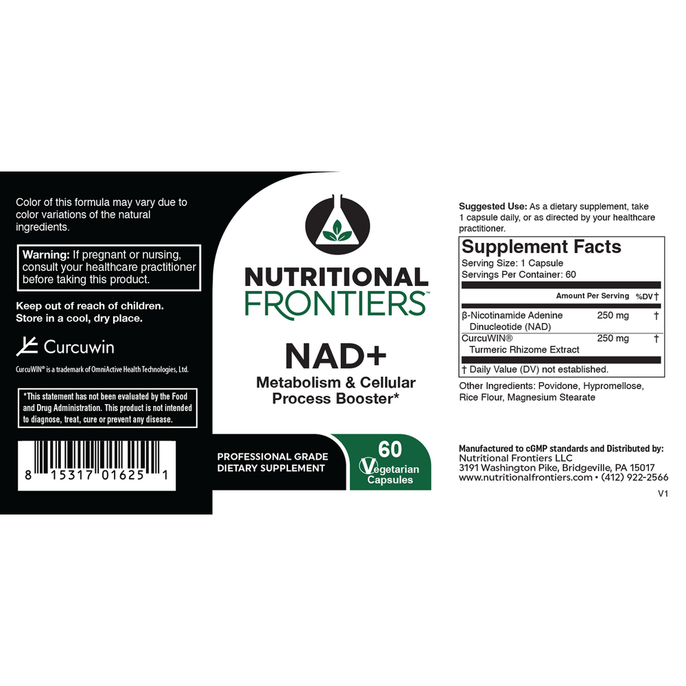 Product image for NAD+ (California Only).