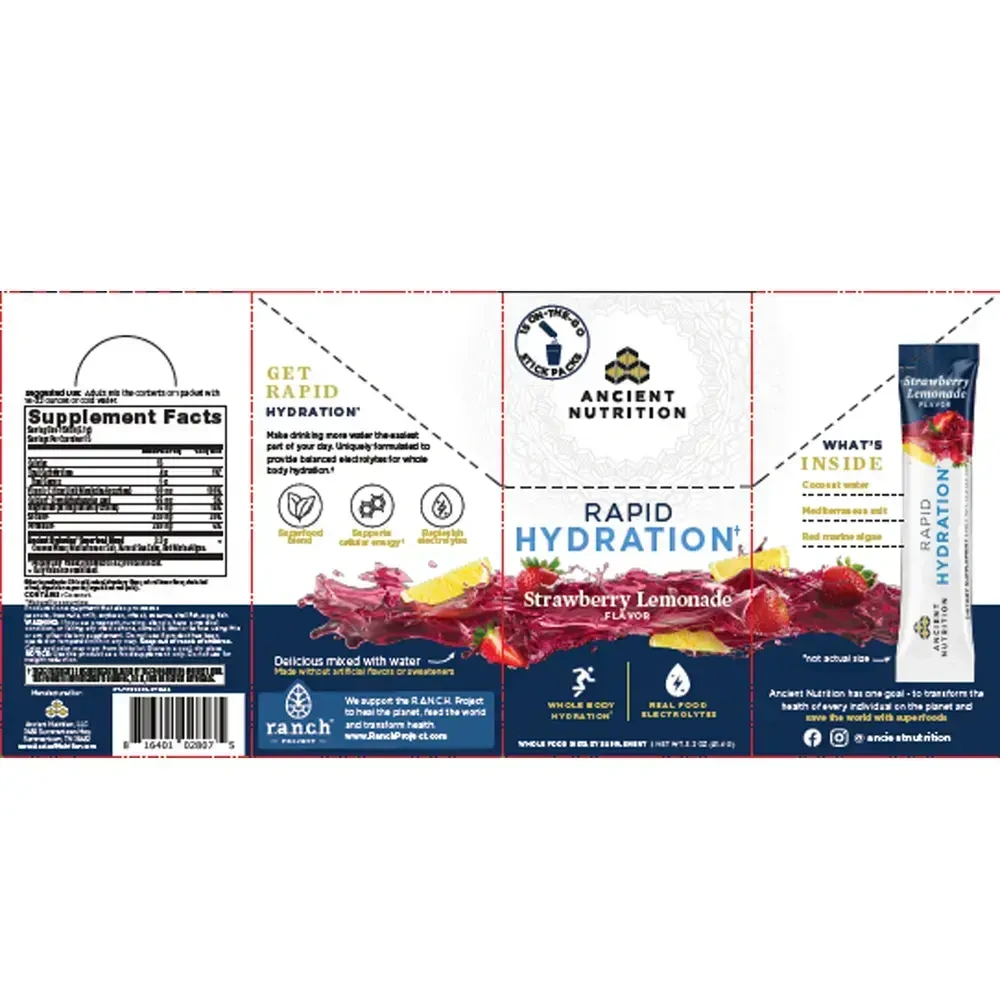 Product image for Rapid Hydration - Strawberry Lemonade.