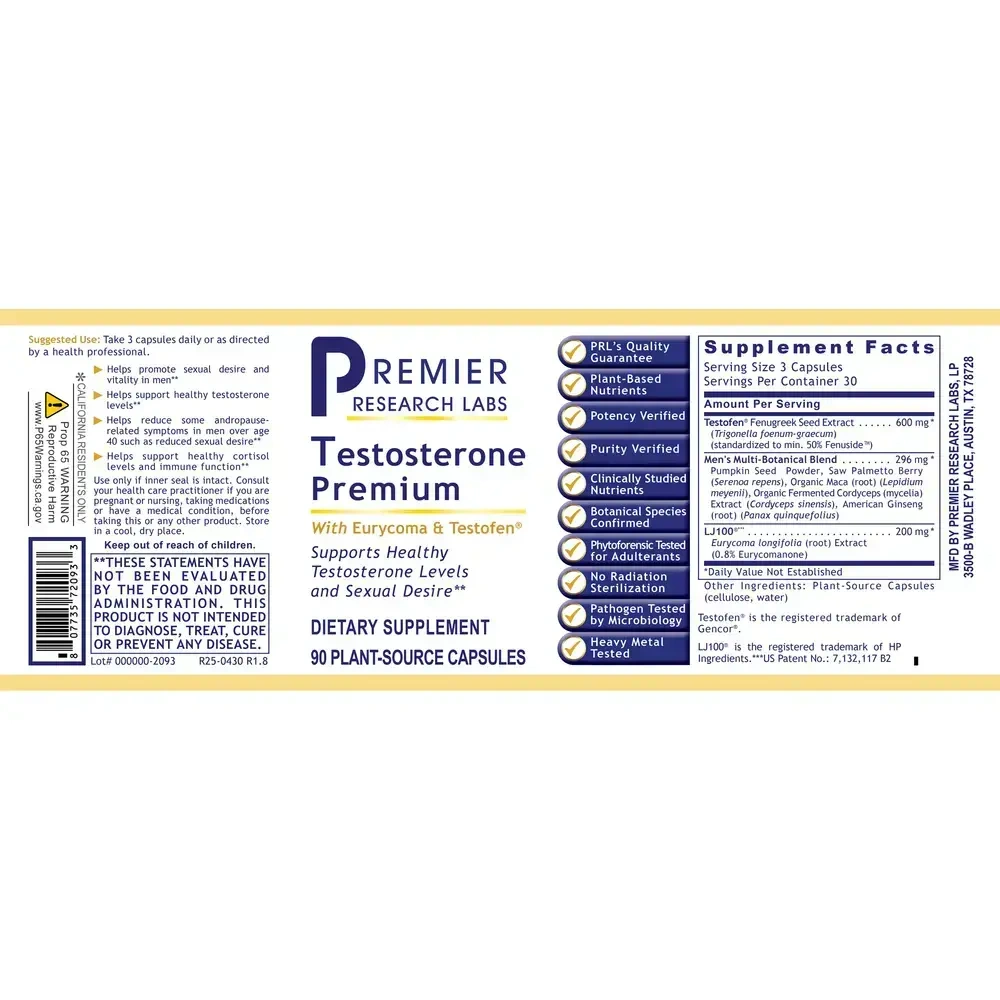 Product image for Testosterone Premium.