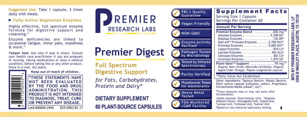 Product image for Premier Digest.