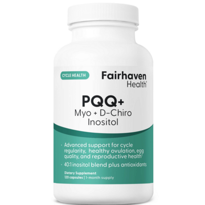PQQ + Myo + D-Chiro Inositol 40:1 Ratio 120 capsules