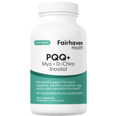 PQQ + Myo + D-Chiro Inositol 40:1 Ratio 120 capsules