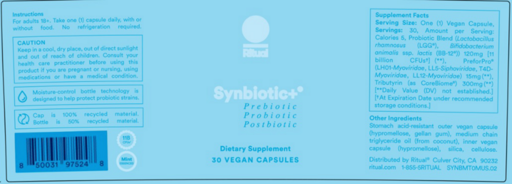 Product image for Synbiotic+.
