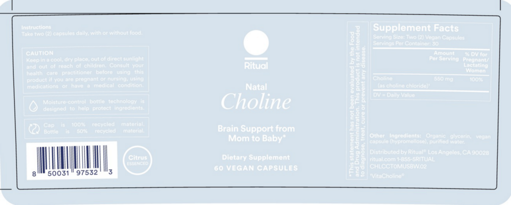 Product image for Natal Choline.