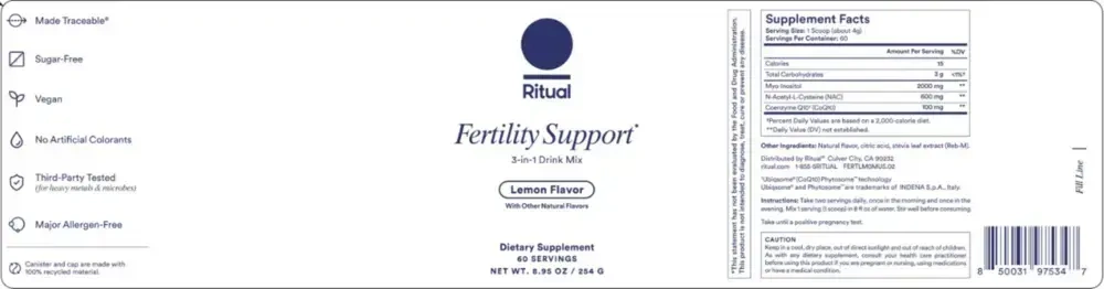 Product image for Fertility Support.
