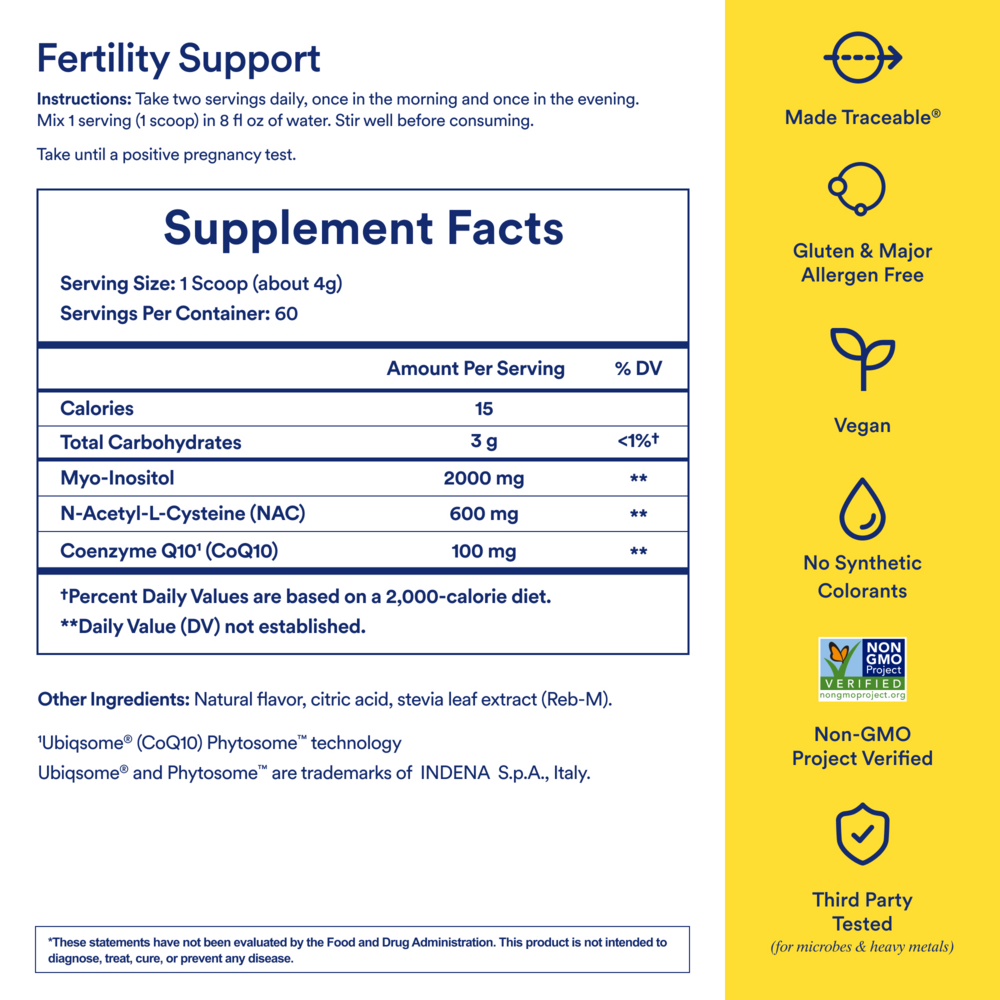 Product image for Fertility Support.