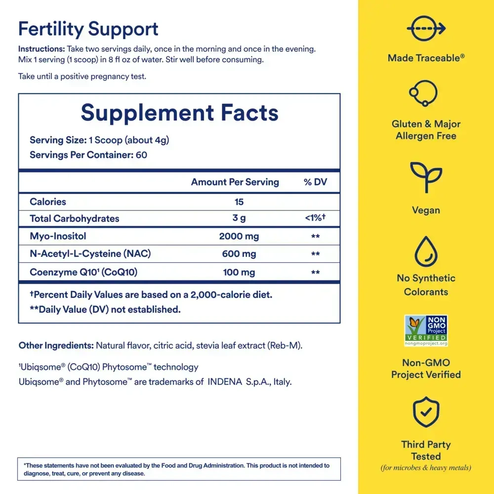 Product image for Fertility Support.