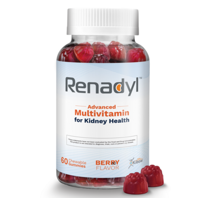 Renadyl Advanced Multivitamin for Kidney Health 60 gummies