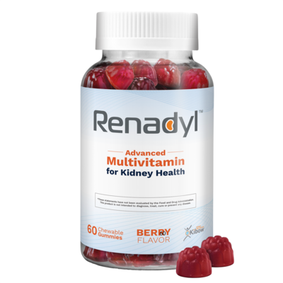 Renadyl Advanced Multivitamin for Kidney Health 60 gummies
