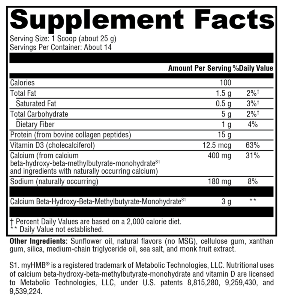 Product image for FIT Lean Food Collagen Vanilla.