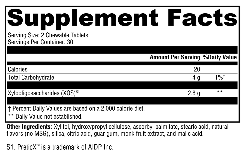Product image for PrebioMax Natural Sour Apple.
