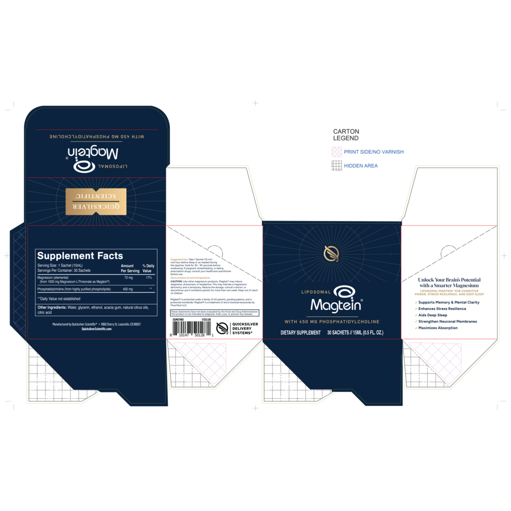 Product image for Liposomal Magtein® Sachets.