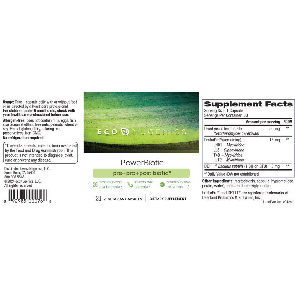 Product image for PowerBiotic.